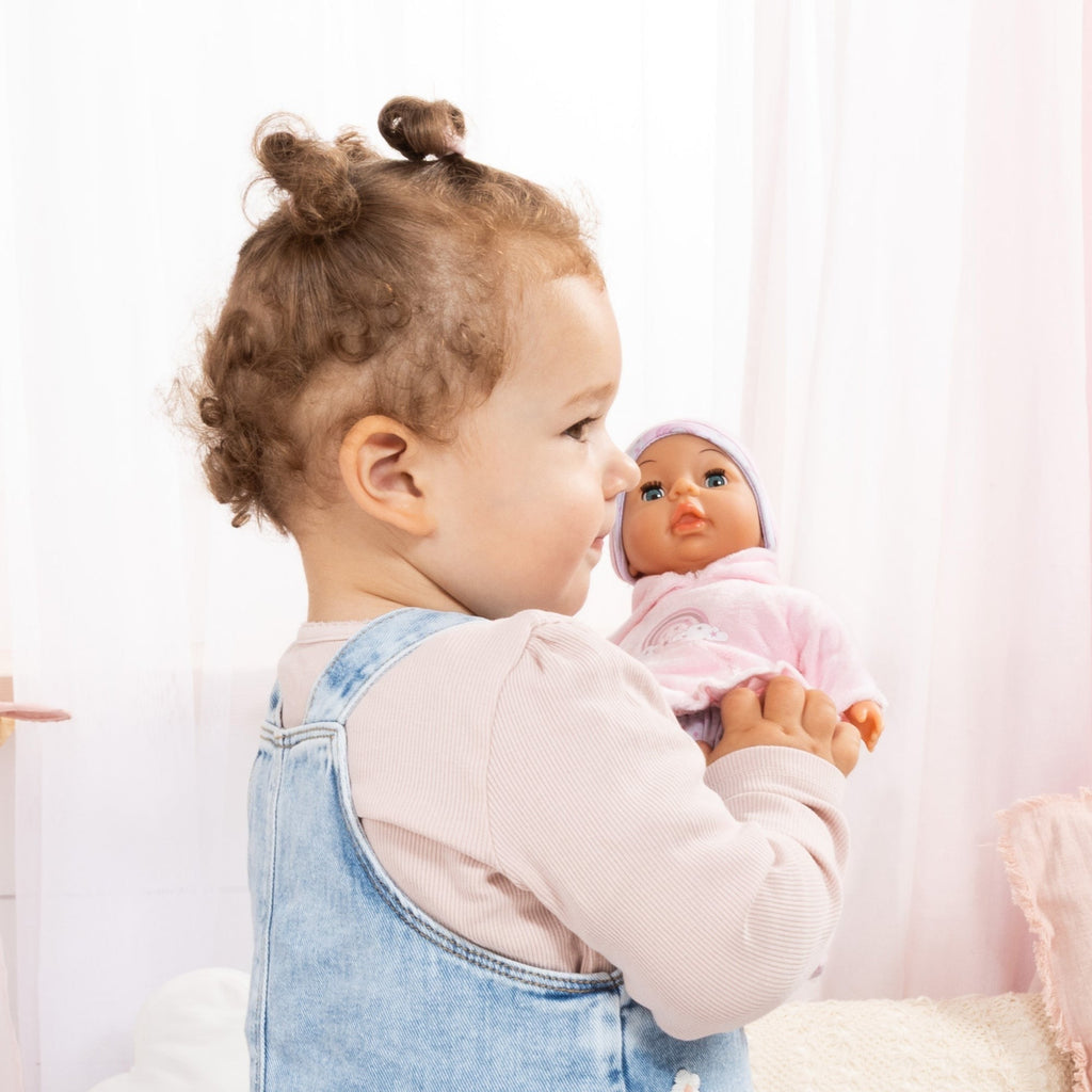 Baby Doll 11-Inch Soft Body With Pink Rainbow Outfit