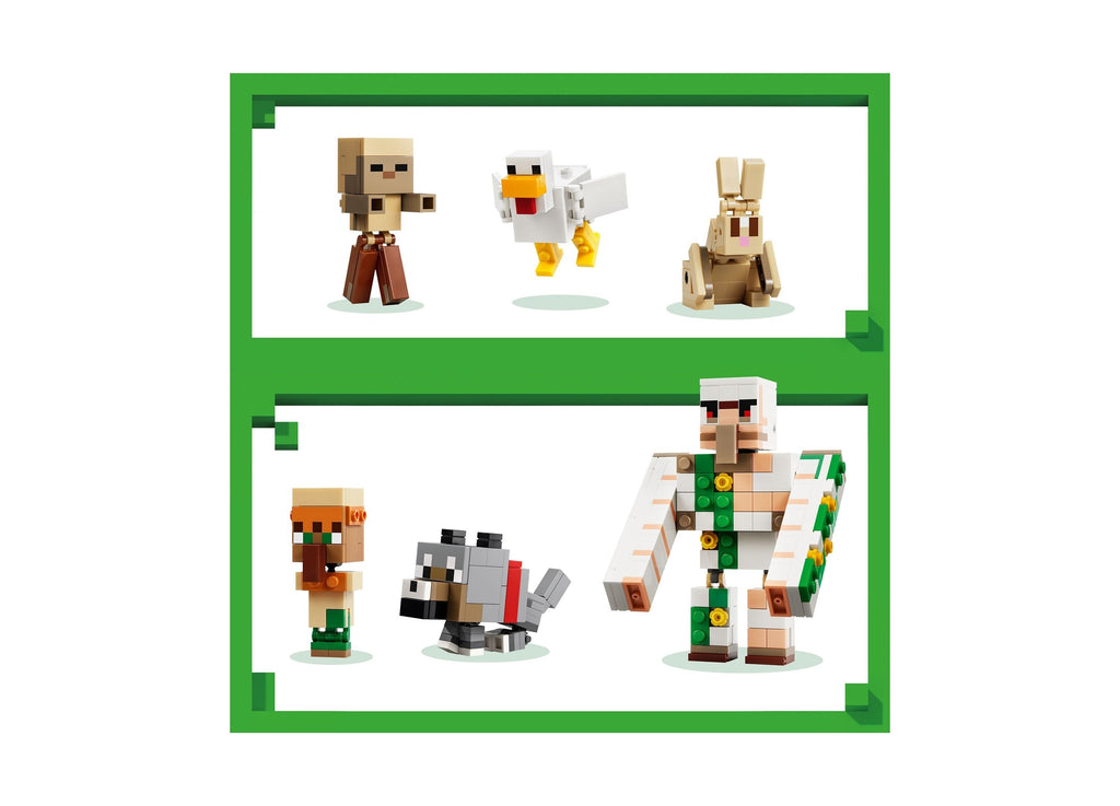 LEGO Minecraft Chicken Jockey Desert Attack 428-Piece Building Set
