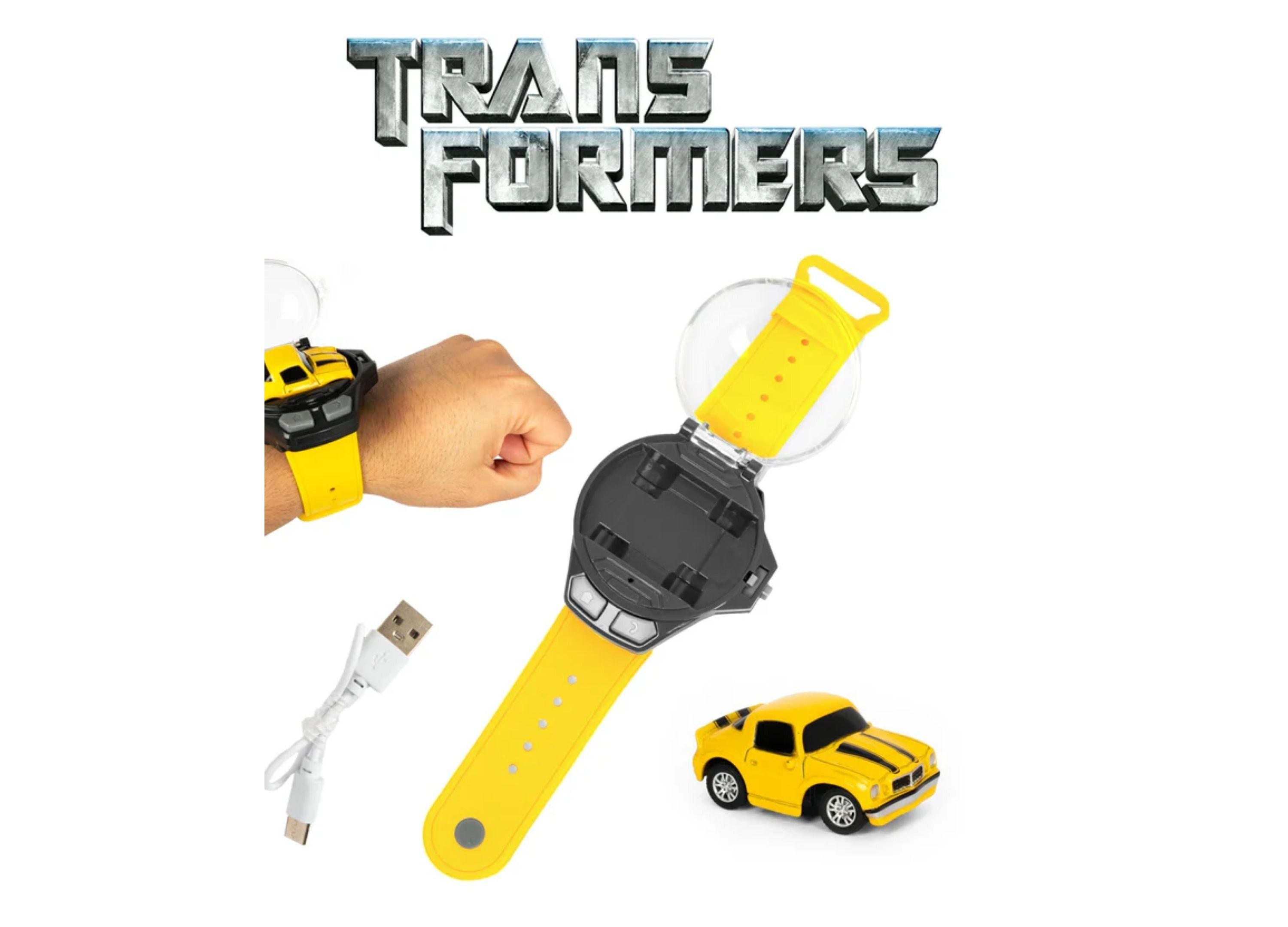 World Tech Toys Transformers Bumblebee Wrist Case Mini RC Truck