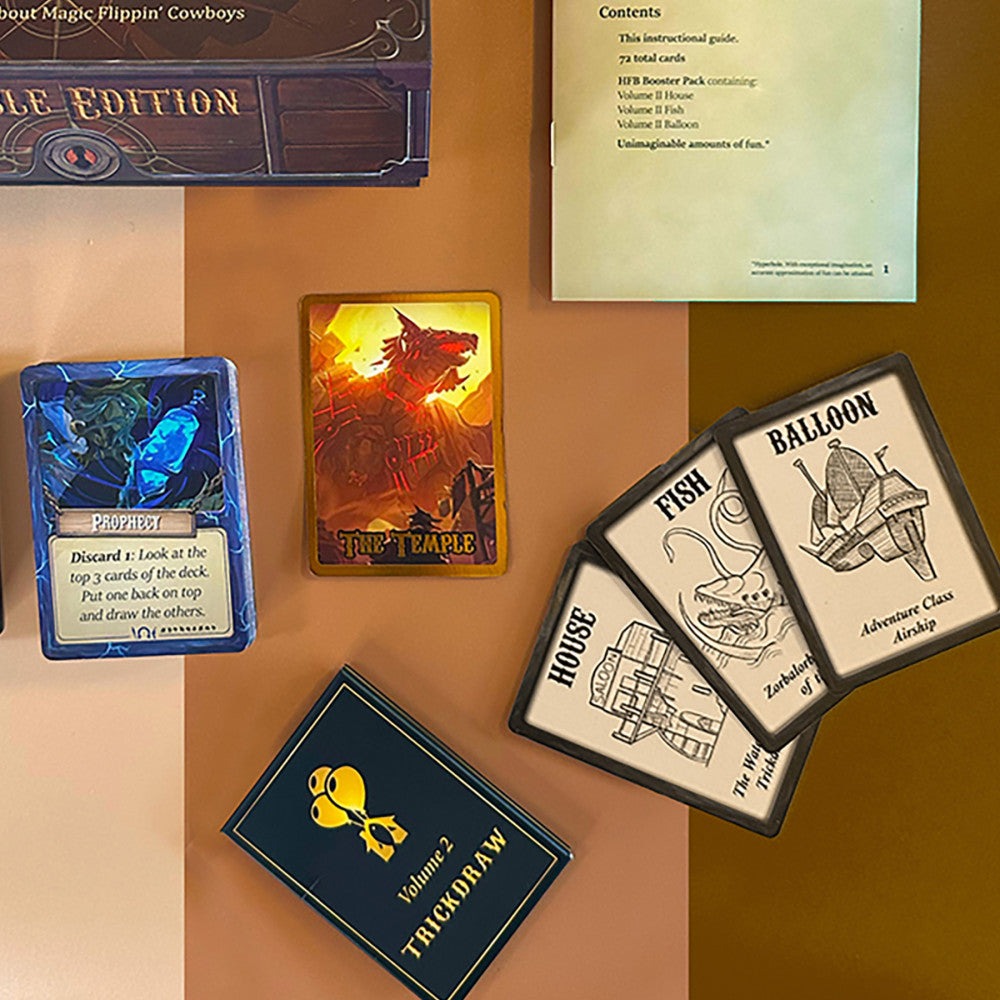 House Fish Balloon Trickdraw Double Edition Card Game