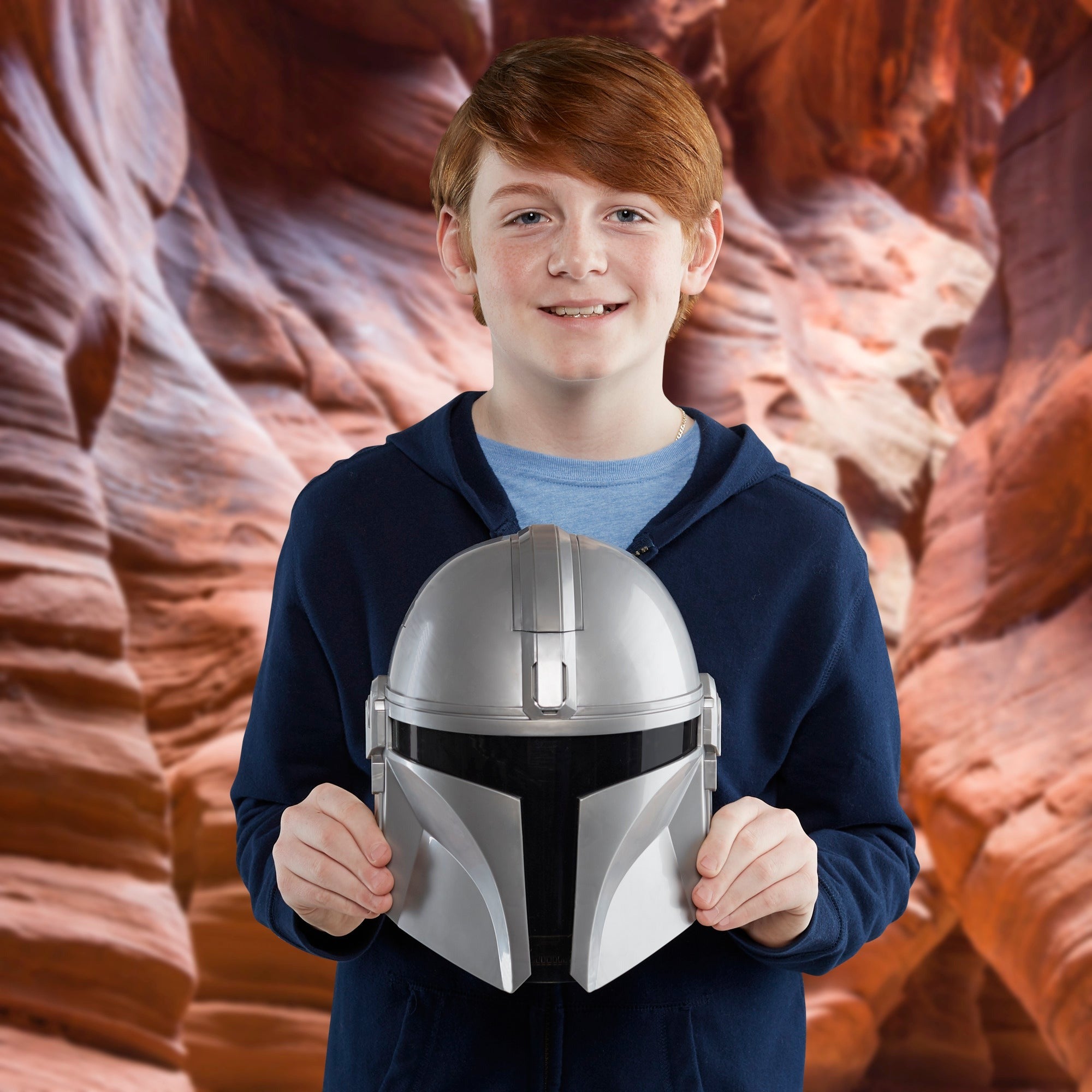 Star Wars The Mandalorian Electronic Helmet Mask With Sound Effects