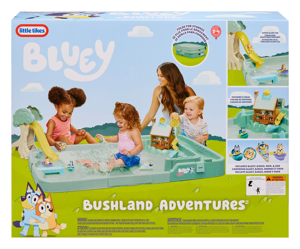Little Tikes Bluey Bushland Adventures Water Playset