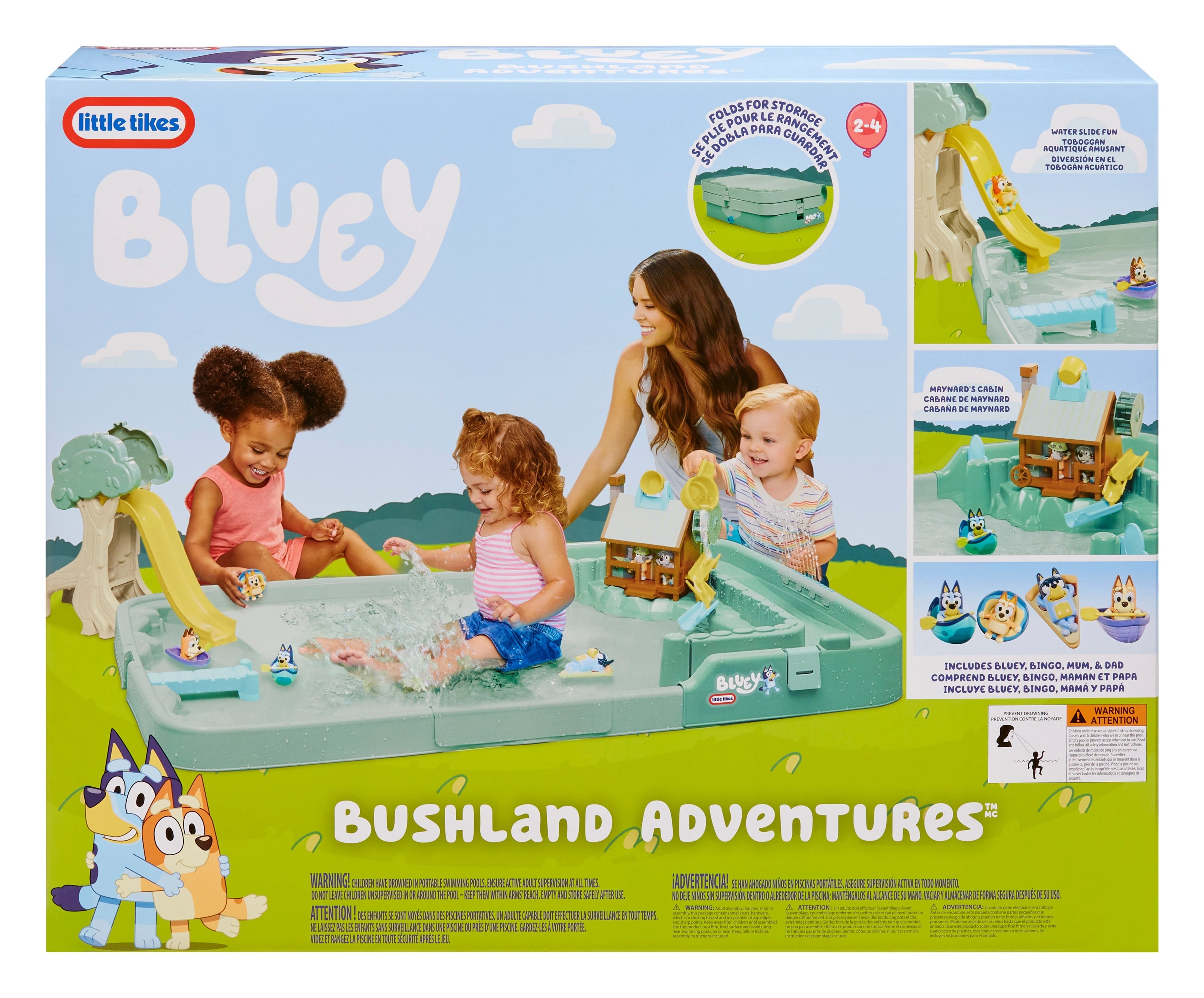 Little Tikes Bluey Bushland Adventures Water Playset