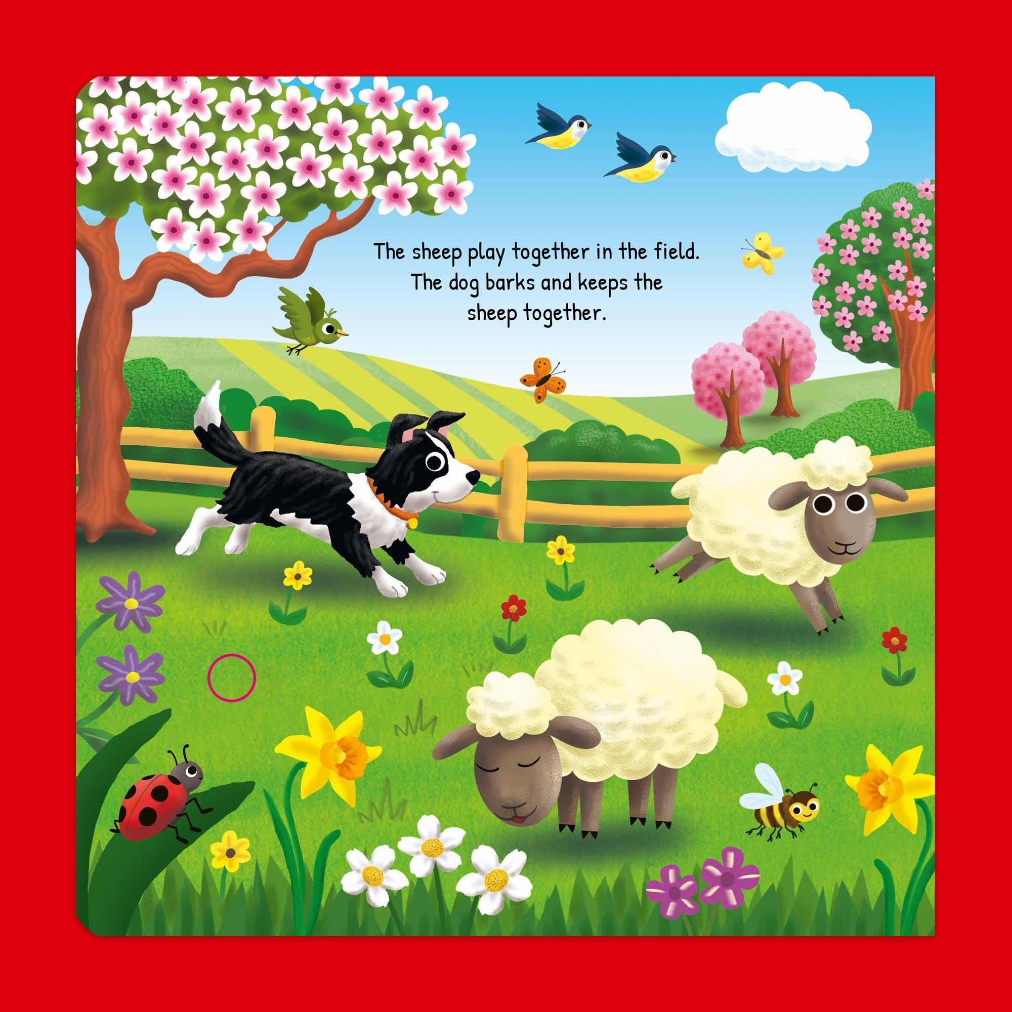 Book 'N' App Listen & Discover Sound Book - On The Farm, Interactive Farm Animal Sounds