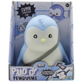 MonkeWorld Pudgy Penguin Plush Fidget Toy - Soft Blue for Stress Relief