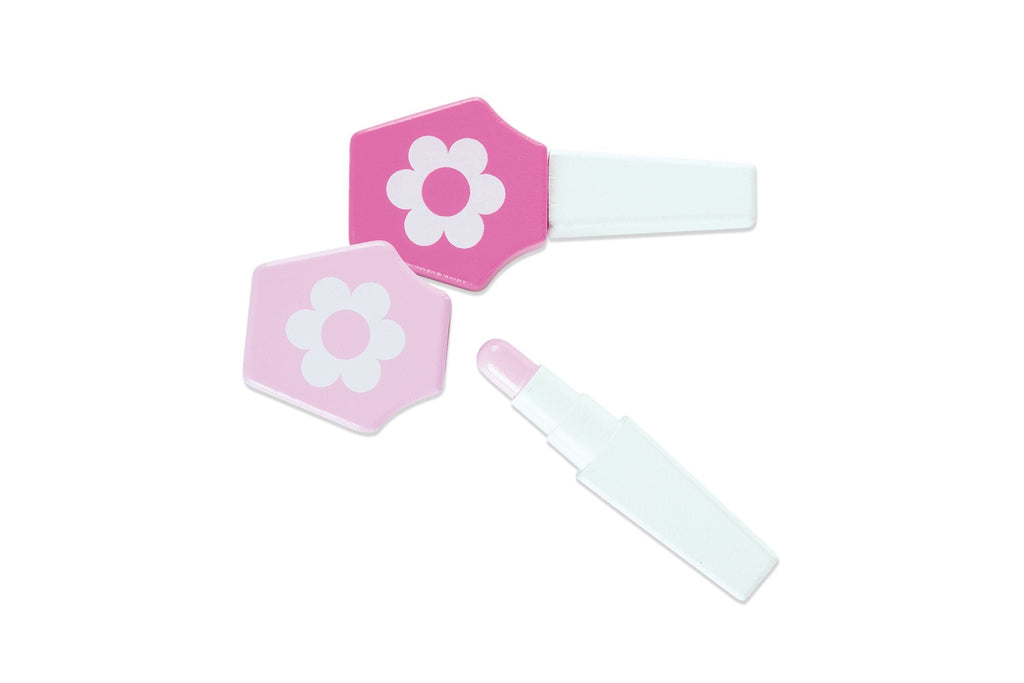 Melissa & Doug Beauty Salon Play Set With Wooden Vanity And Mirror