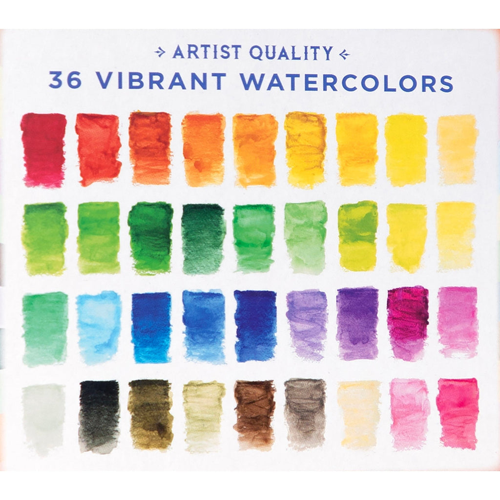 eeBoo Double-Sided Watercolor Pencils 18-Piece Set