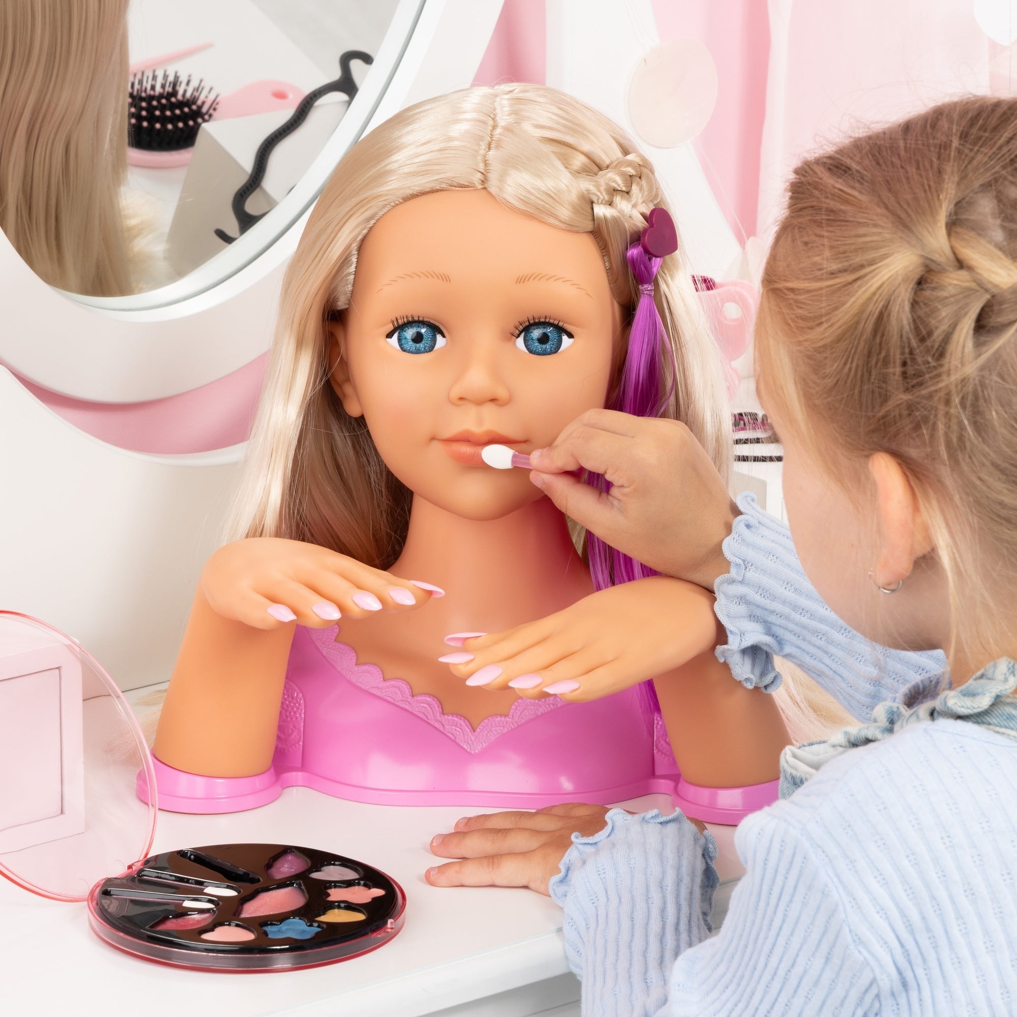 Charlene Super Model Styling Head 27cm Beauty Salon Playset