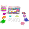 Rainbow Loom Confetti Crush Treasure Box DIY Kit With 7000 Bands