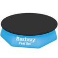 Bestway Flowclear 8-Foot Round Pool Cover With Drain Holes