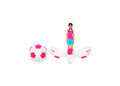 Barbie Roll & Reveal Soccer Player Fashion Doll with 8 Surprises, 10.63-Inch