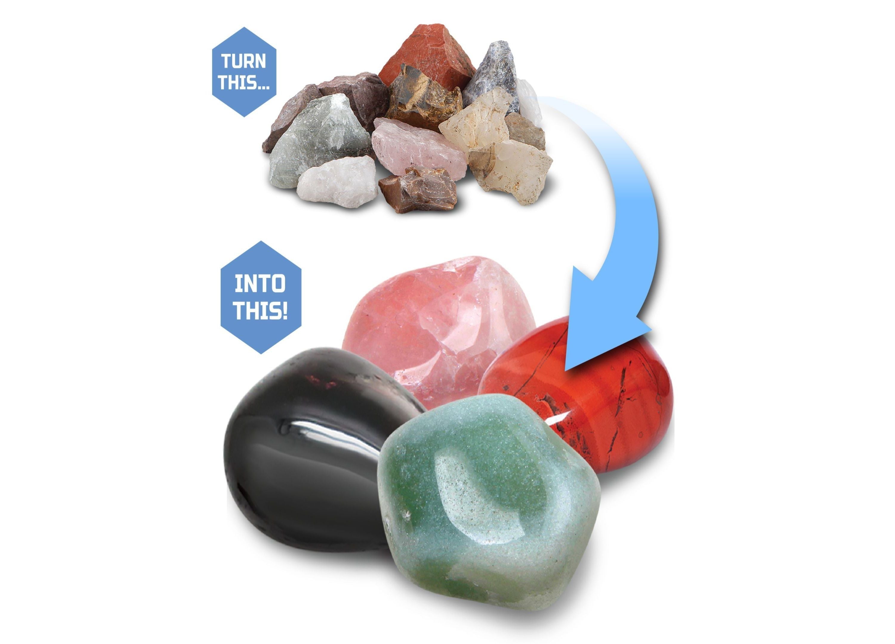 Discovery #MINDBLOWN Gemstone Polishing Science Kit