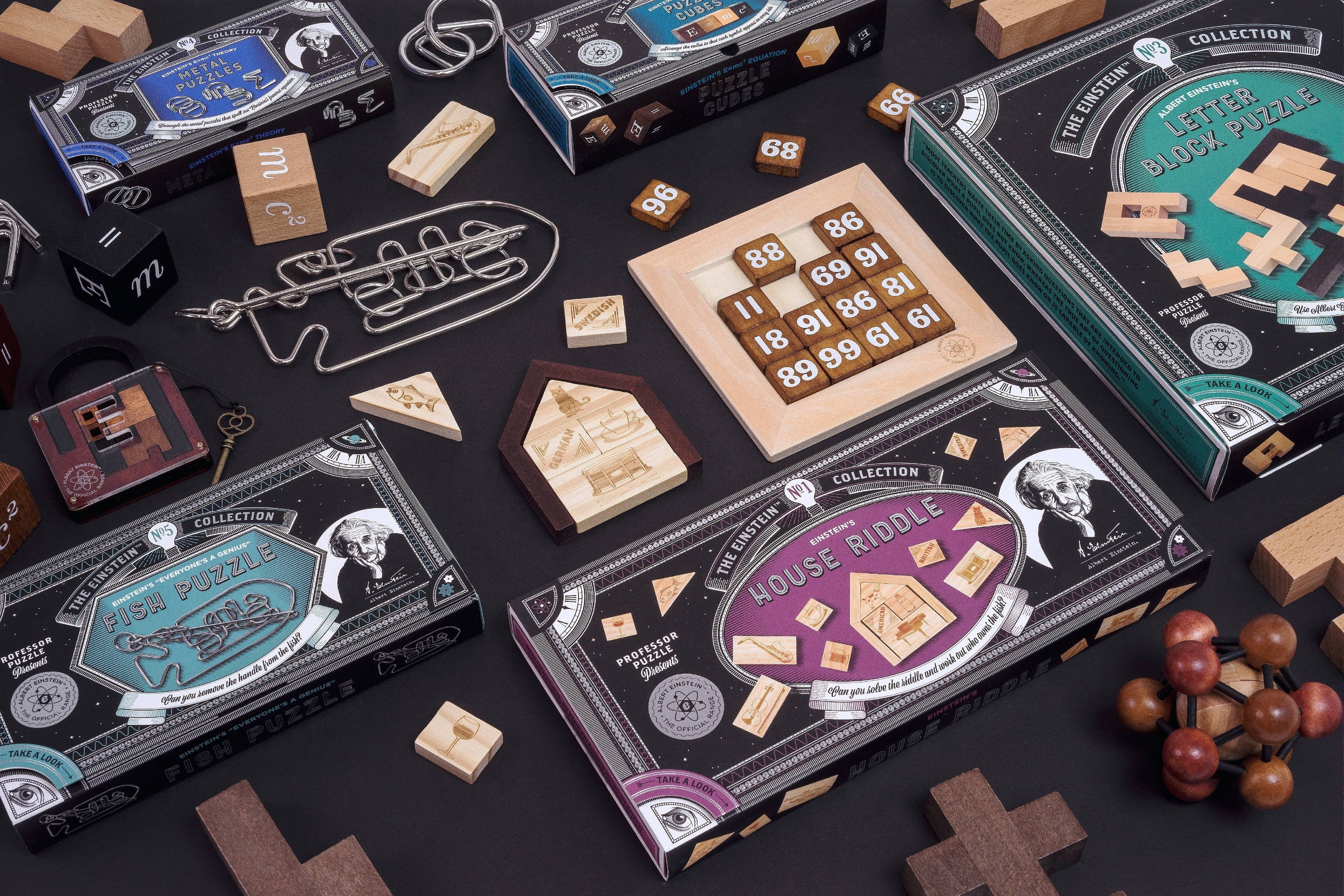 Professor Puzzle Extreme Einstein Atom Wooden Puzzle - Challenge Your Mind
