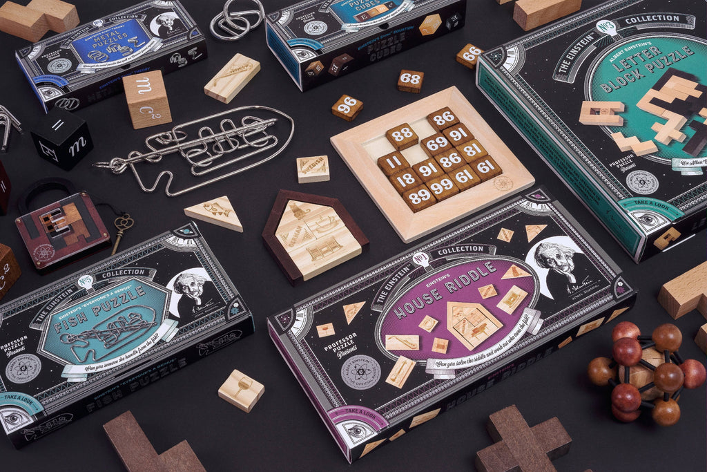 Professor Puzzle Extreme Einstein Atom Wooden Puzzle - Challenge Your Mind