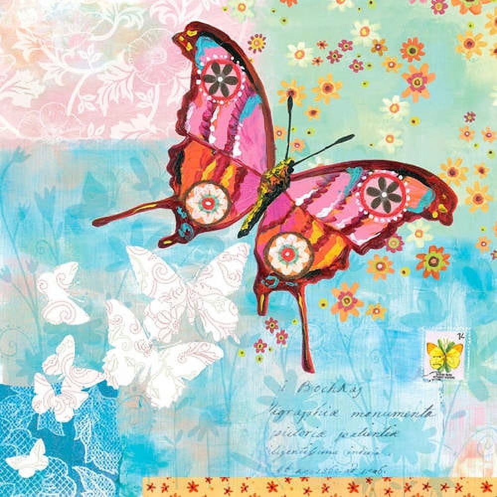 Oopsy Daisys Fanciful Flight Enchanted Butterfly Canvas Art