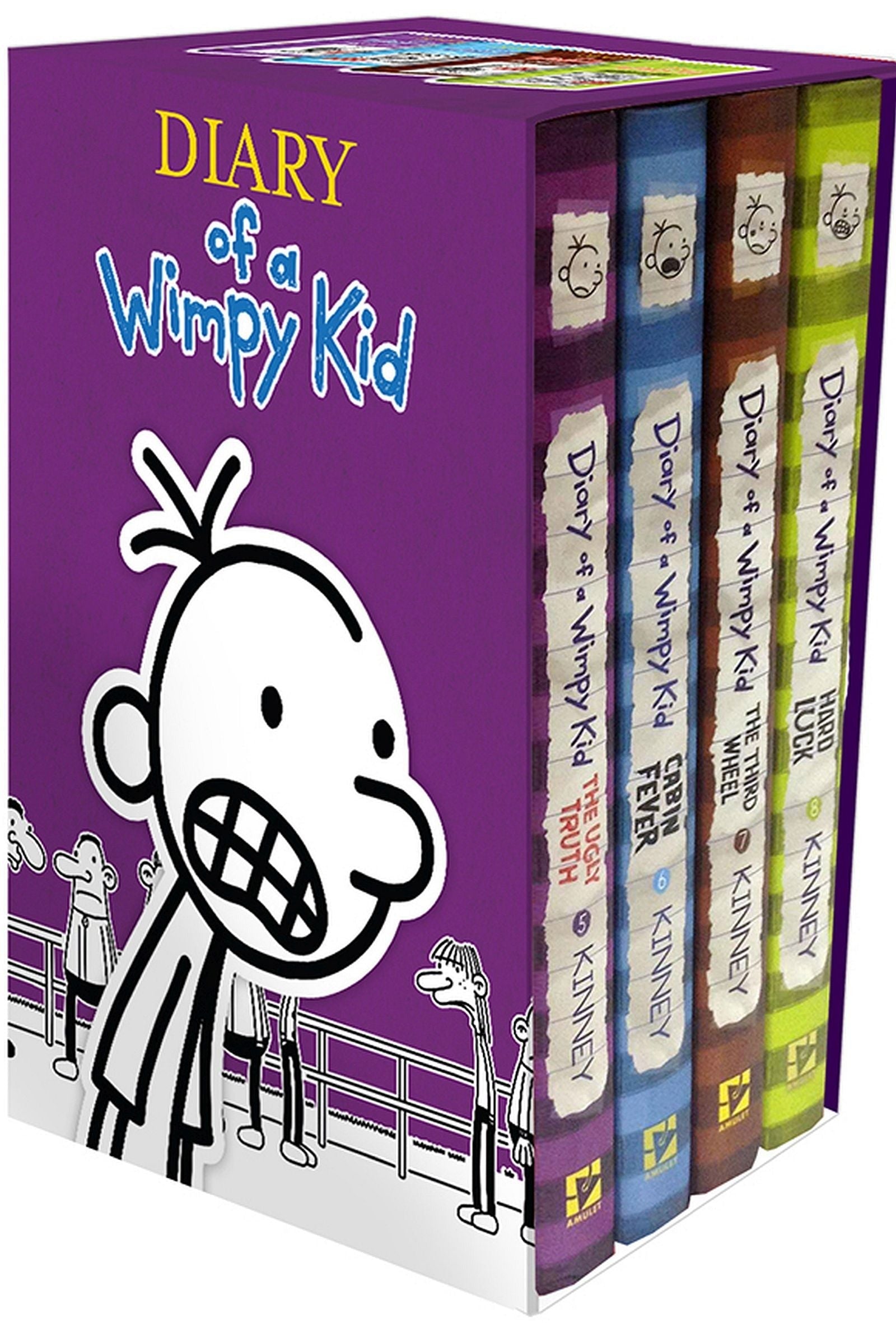 Diary of a Wimpy Kid Box Set: Books 5-8 Hardcover Collection