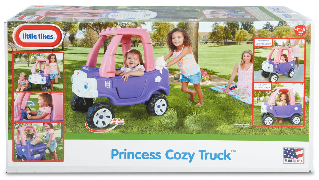 Princess Cozy Truck - Pink Adventure Ride-On for Toddlers