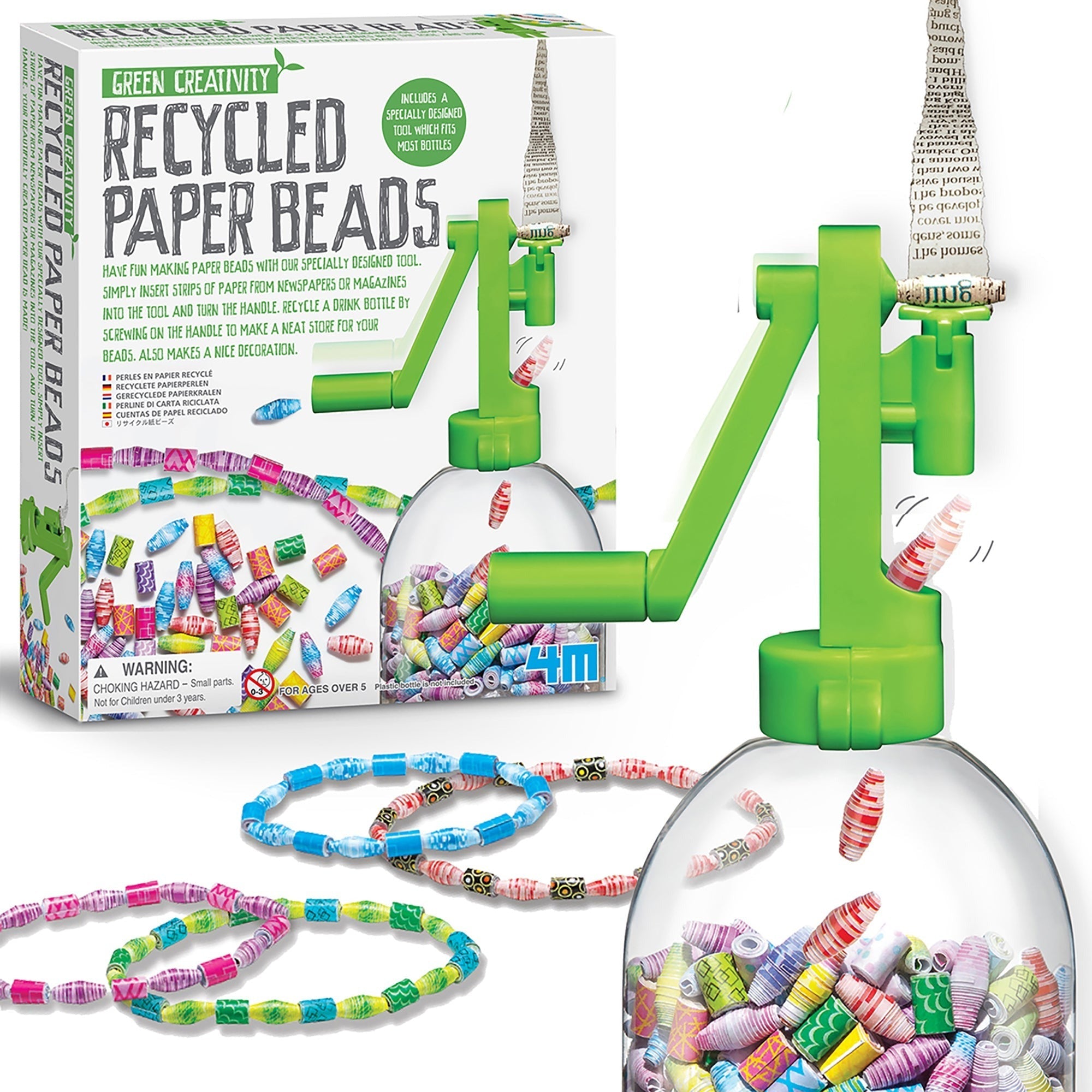 Green Creativity Eco-Friendly Recycled Paper Beads Kit