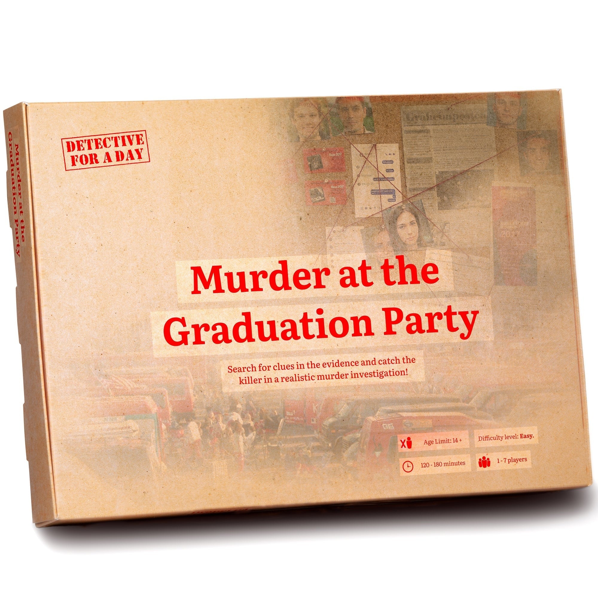 Detective For A Day: Murder At The Graduation Party Interactive Mystery Game