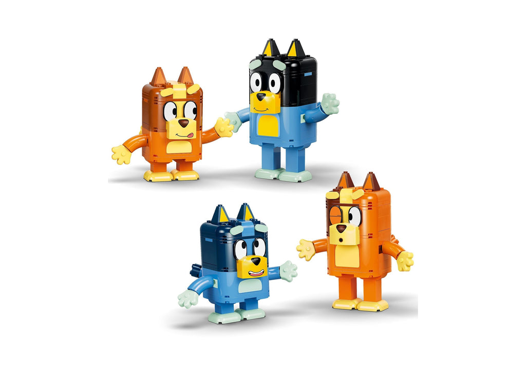 LEGO Bluey Brick-Built Heeler Family 466-Piece Building Set