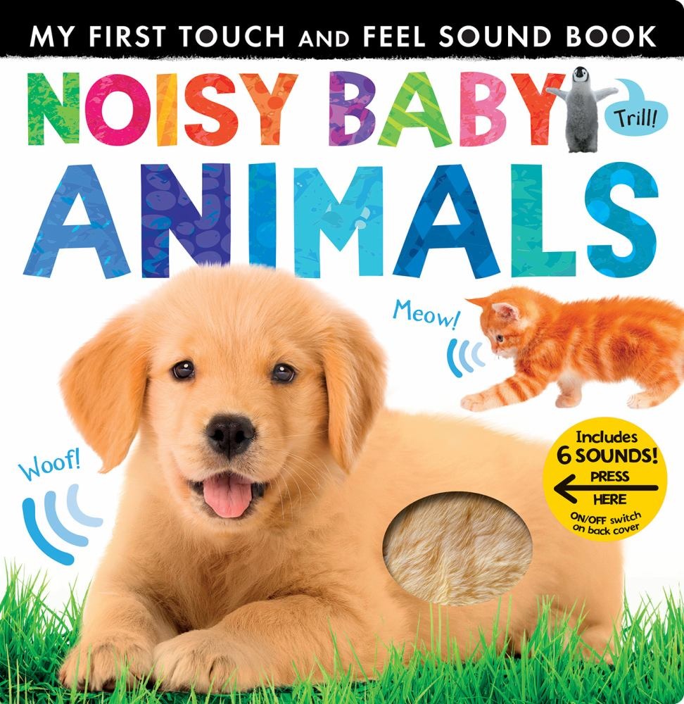 Patricia Hegarty's NOISY BABY ANIMALS Interactive Board Book