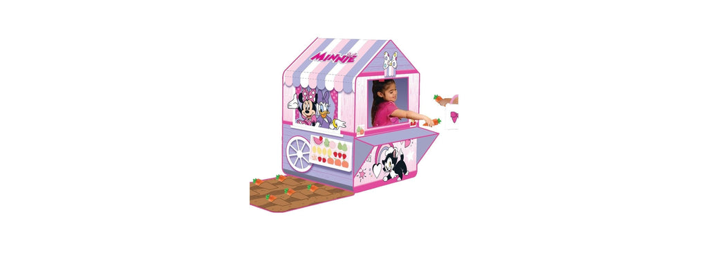 Minnie Mouse Veggie Stand Pop-Up Play Tent With Garden Mat And Accessories