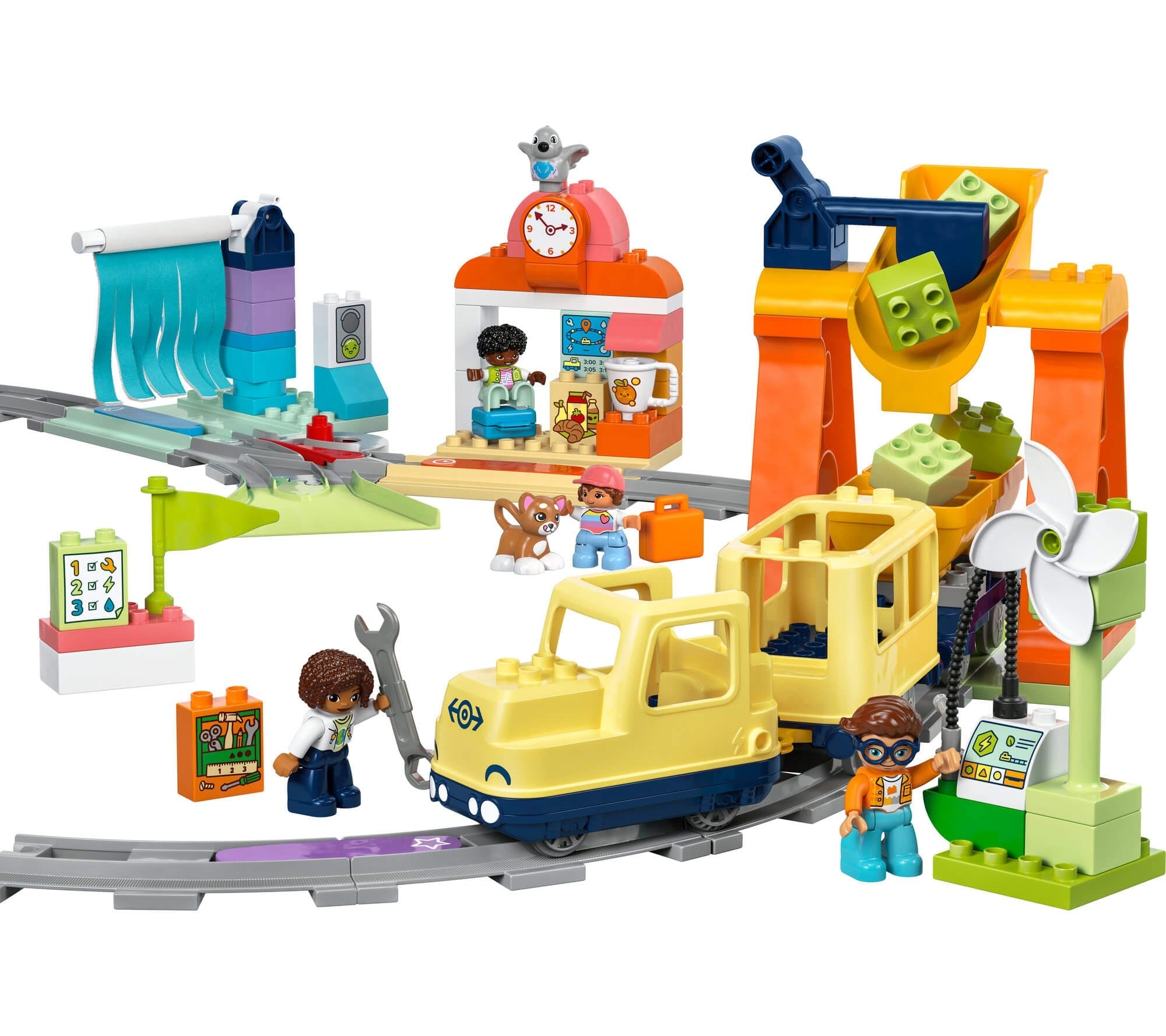 LEGO DUPLO Town Big Interactive Community Train Set 10428