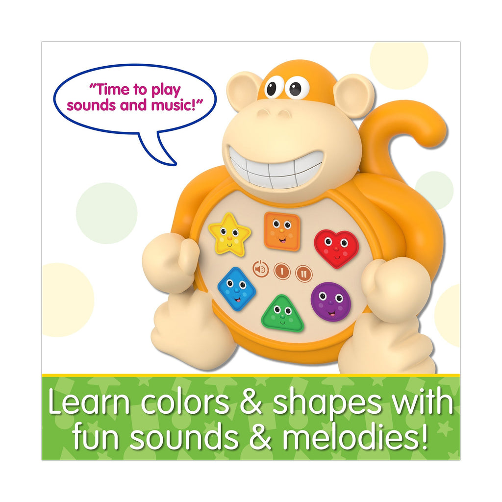 Early Learning Colors & Shapes Monkey - Interactive Educational Toy