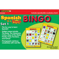 Edupress Spanish in a Flash Bingo Game Set 1 - Educational Learning Toy