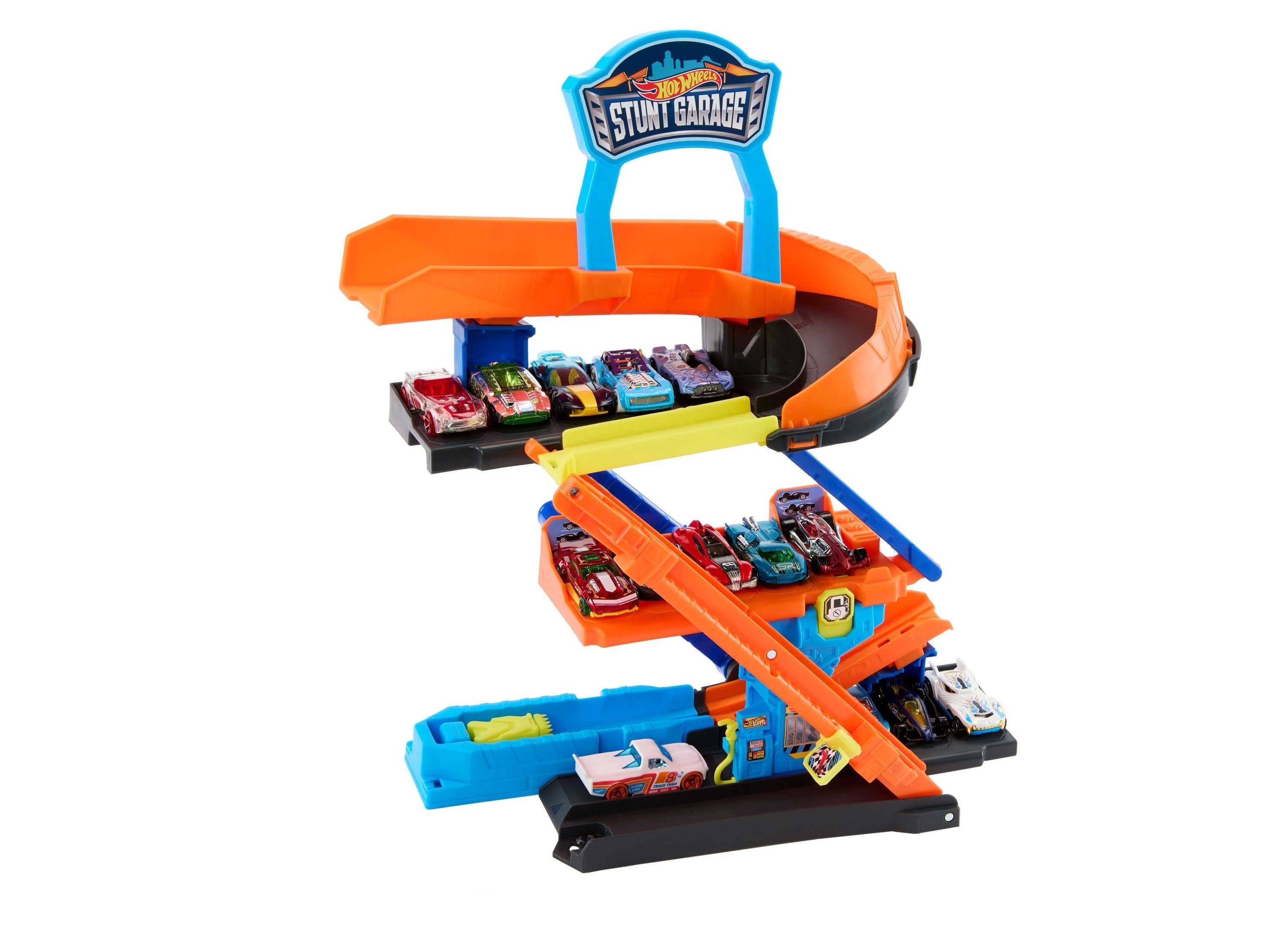Hot Wheels City Transforming Stunt Garage Playset
