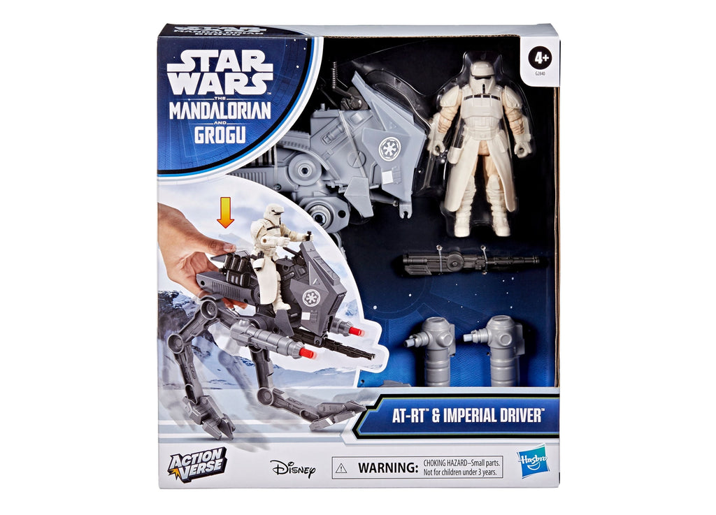 Star Wars ActionVerse AT-RT & Imperial Remnant AT-RT Driver Vehicle Set