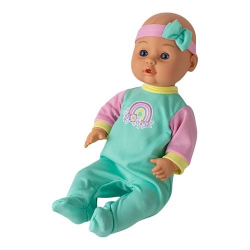 Gi-Go Toys 16 Inch Baby Doll with Plush Bear and Carrier Seat