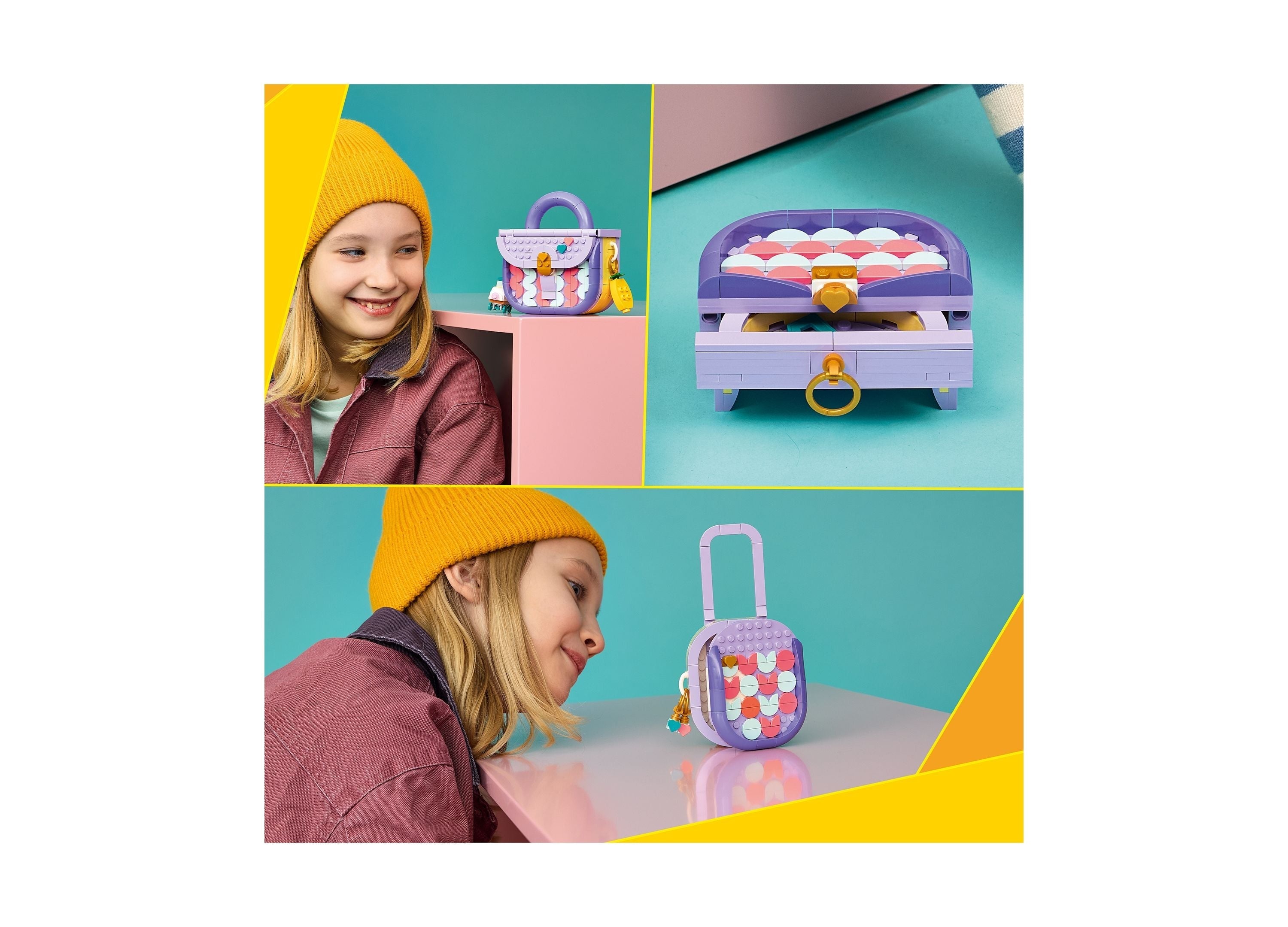 LEGO Creator 3-in-1 Art Fashion Bag 272-Piece Building Set