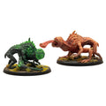 Fallout Miniatures Cryptids Snallygasters 2-Pack 32mm Resin Figures