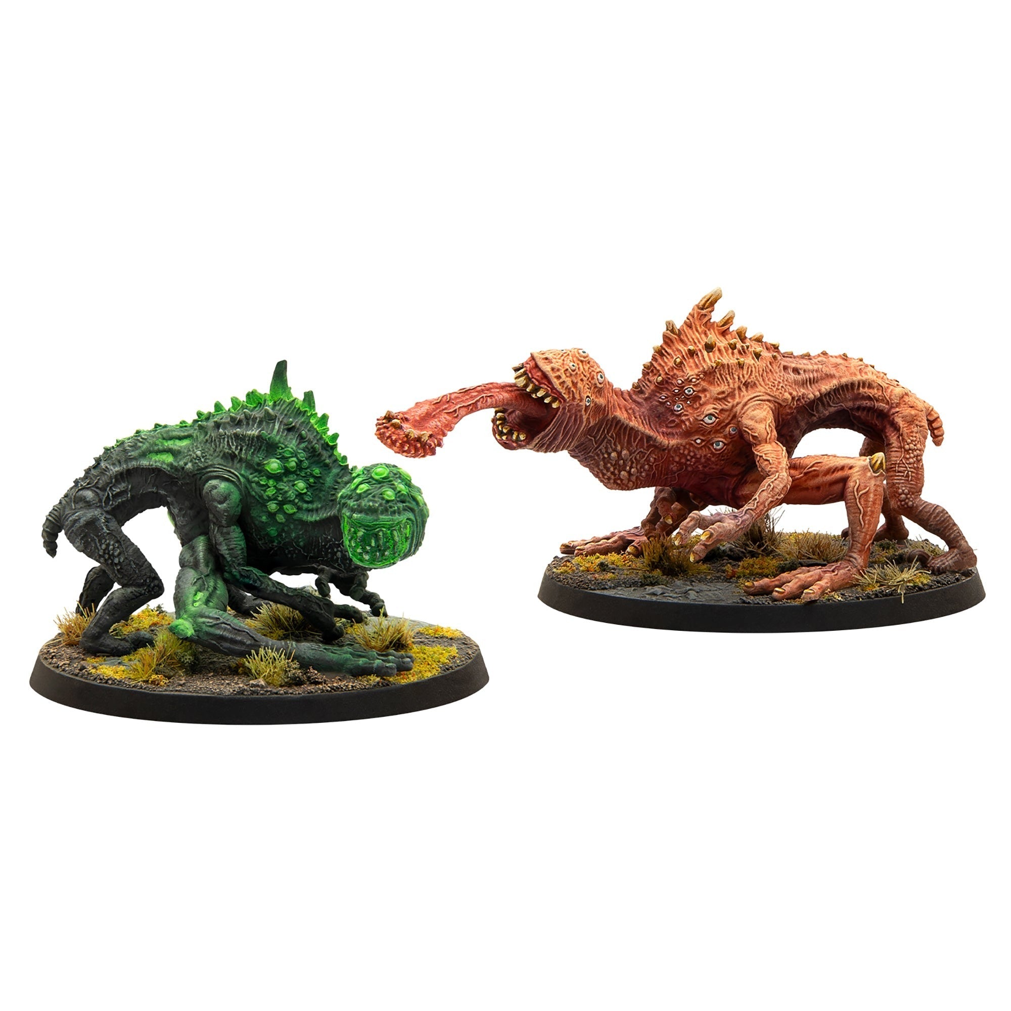 Fallout Miniatures Cryptids Snallygasters 2-Pack 32mm Resin Figures