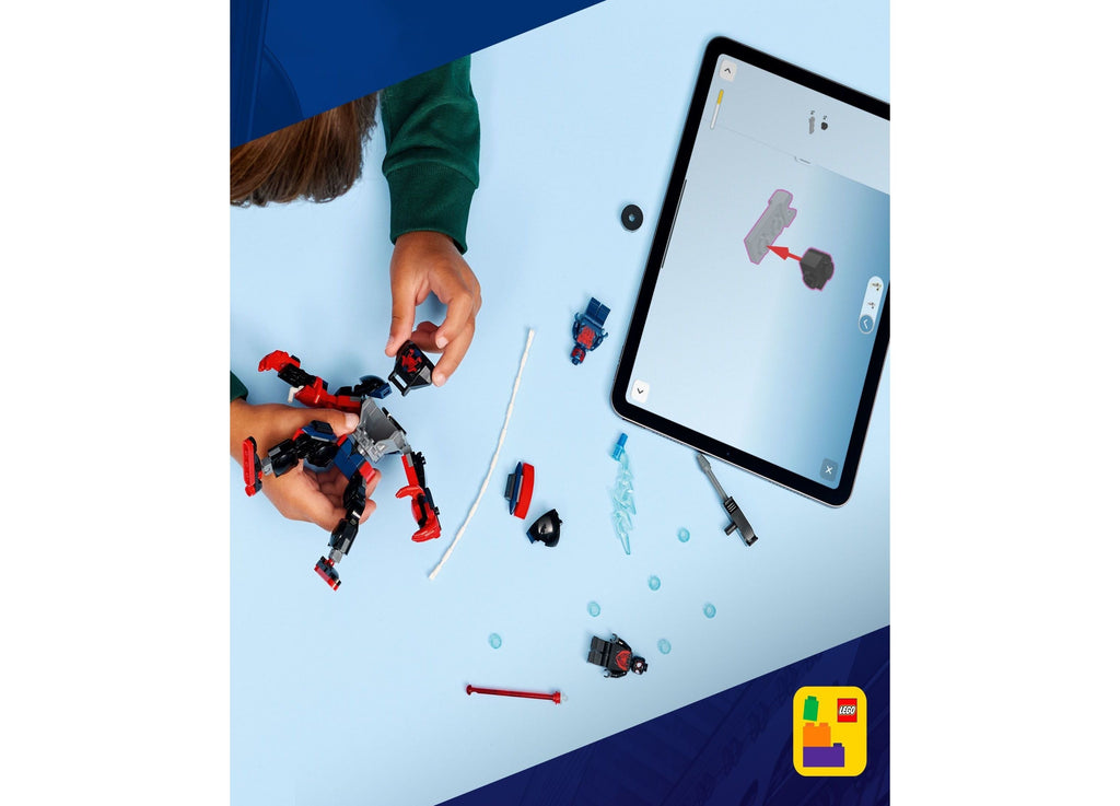 LEGO® Marvel Mech Showdown: Miles Morales vs. Spider-Man 2099 Building Set - 135 Pieces