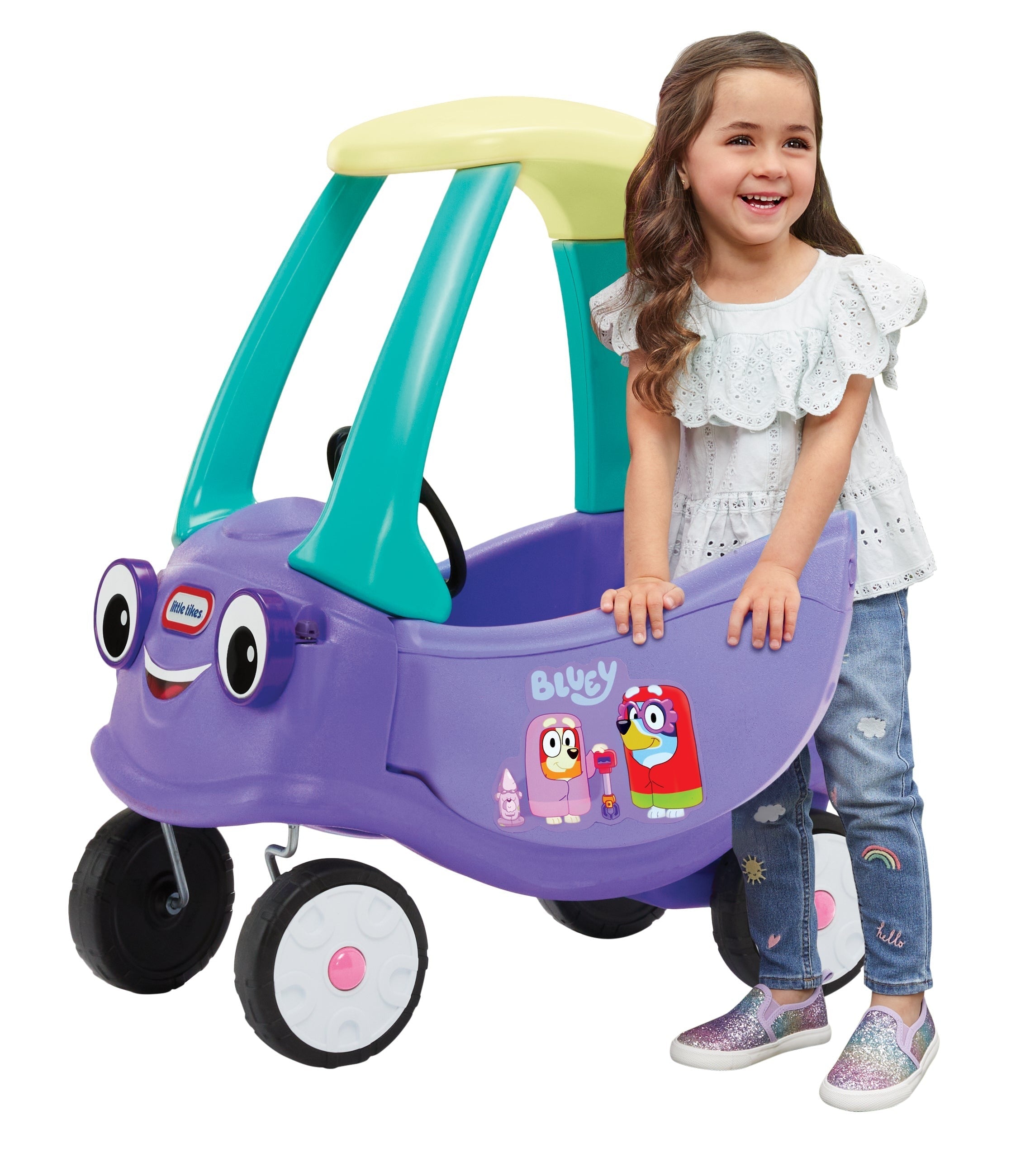 Little Tikes Bluey Grannies Themed Car Coupe