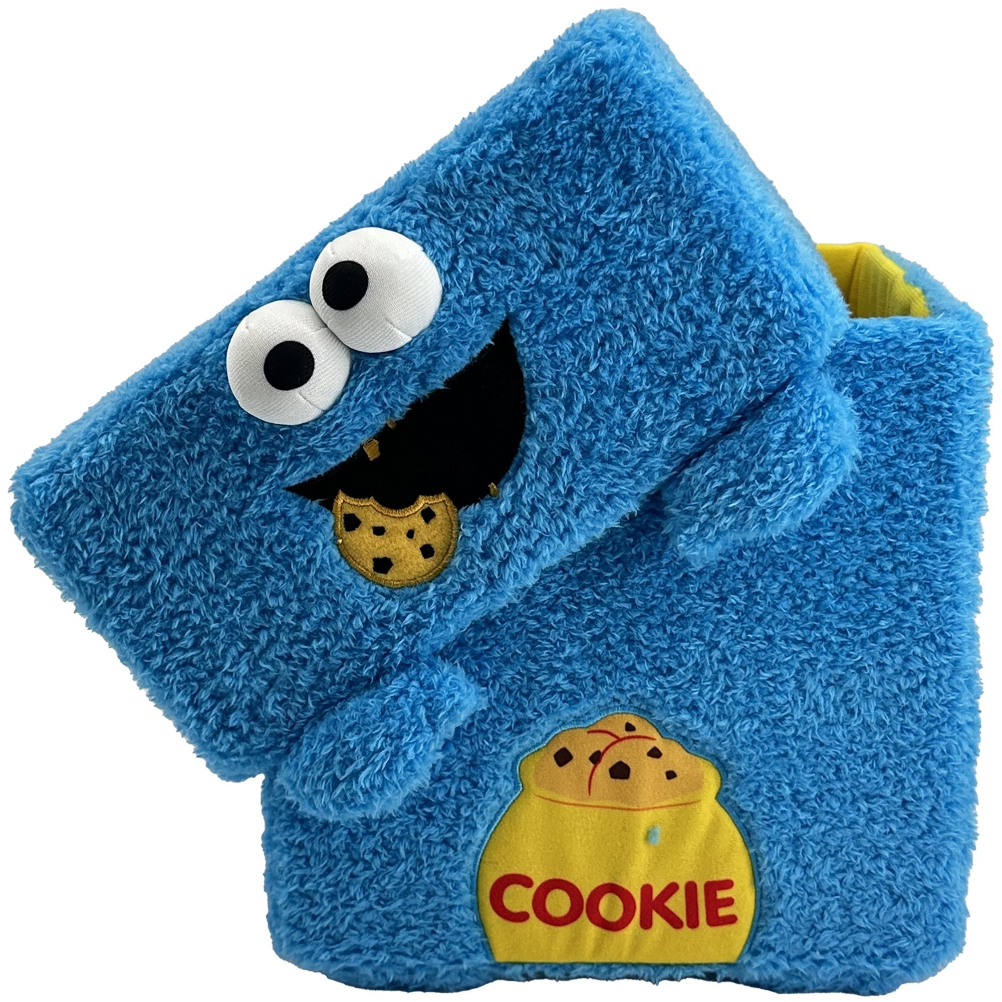 Sesame Street Cookie Monster 8" Storable Cube - Themed Storage Bin