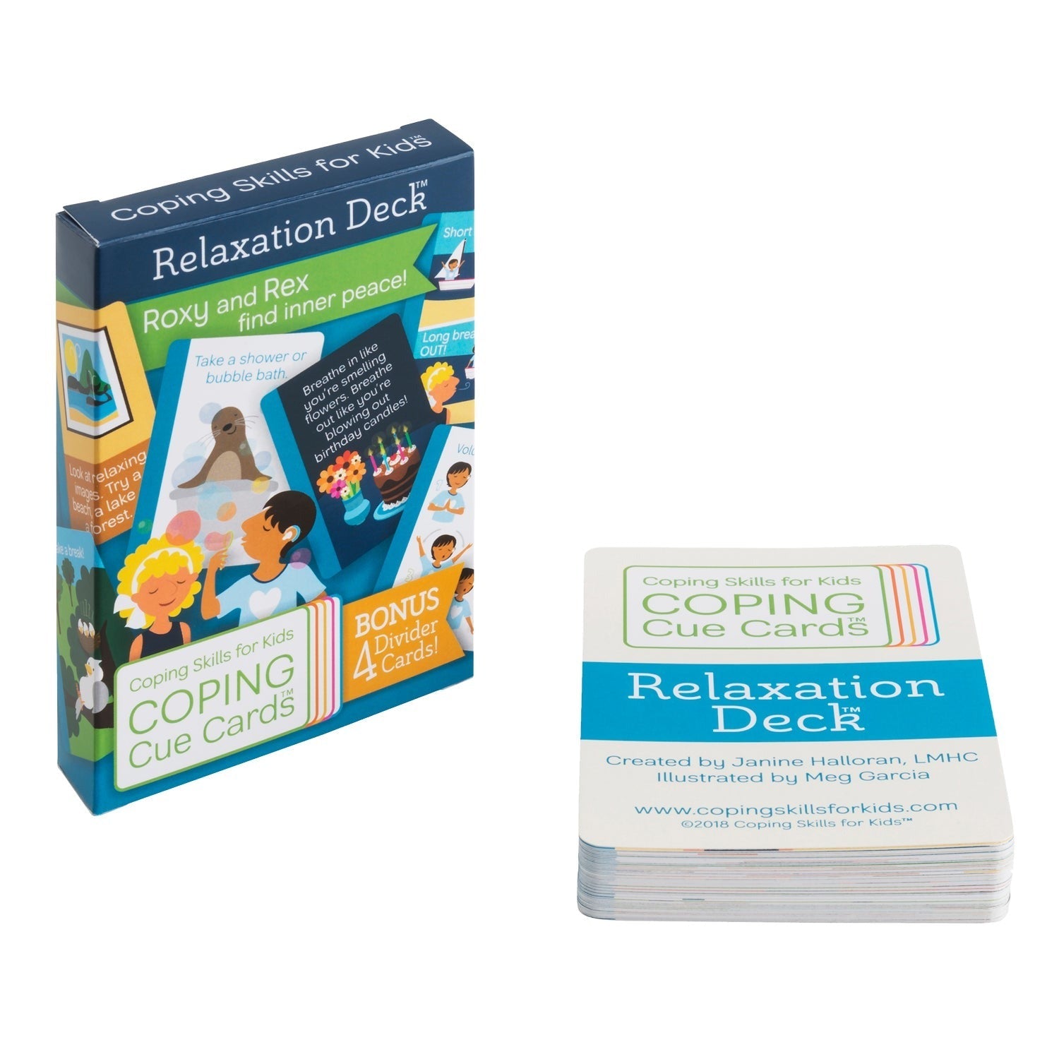 Coping Skills for KidsTM Relaxation Coping Cue CardsTM