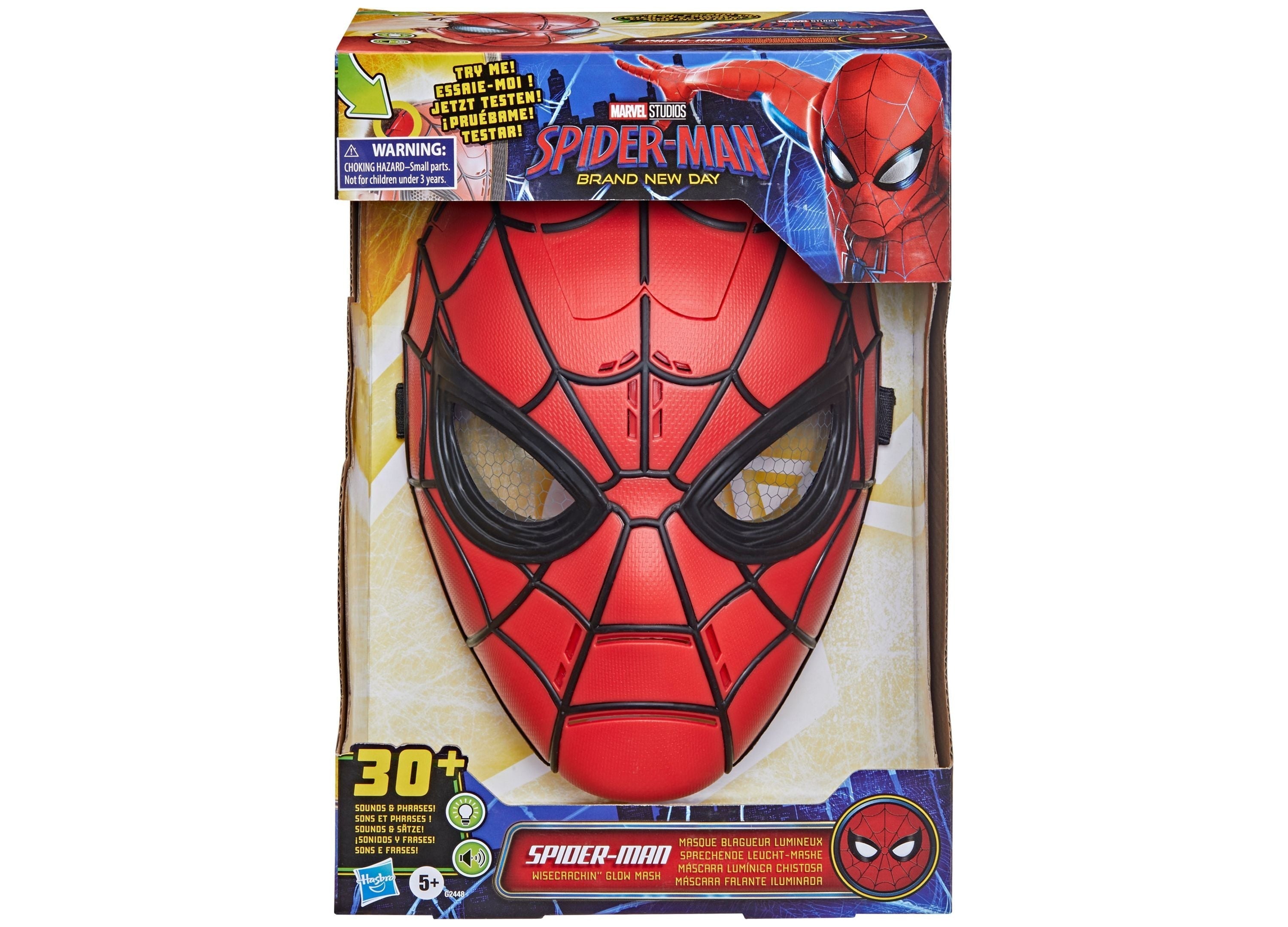 Spider-Man Wisecrackin Glow Mask