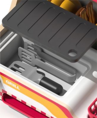 Geoffrey's Toy Box Grill Fry Burger Counter Playset