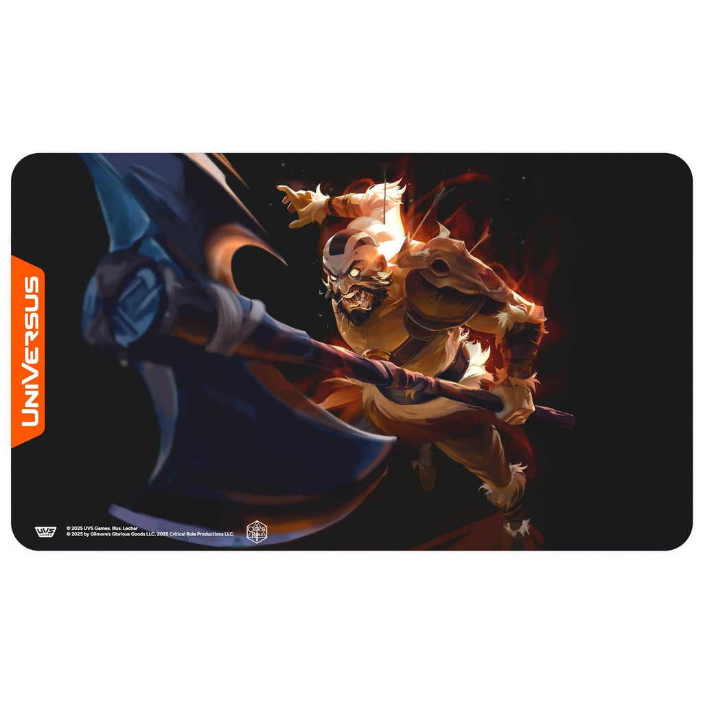 UniVersus Critical Role: Exandria Grog Strongjaw Playmat 24x14"