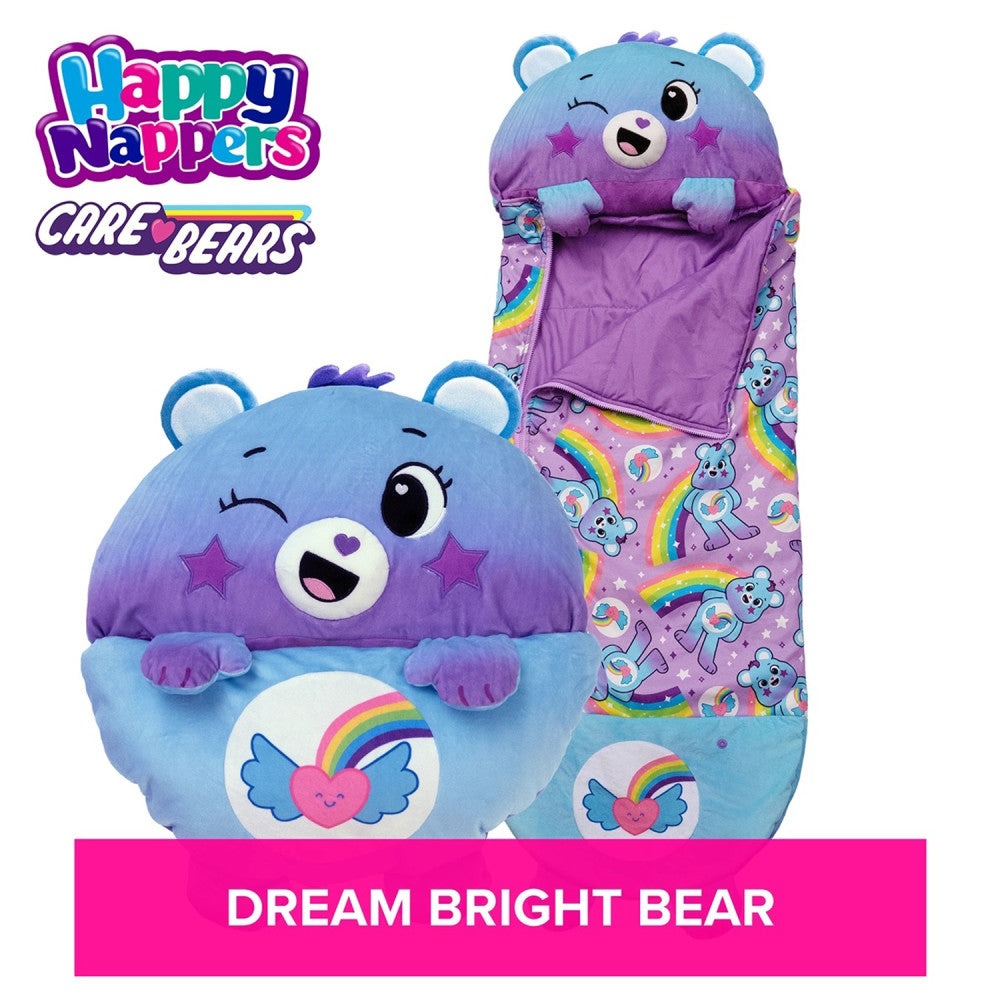 Happy Nappers Care Bears Dream Bright Bear Sleep Sack - Large, Kids 7+