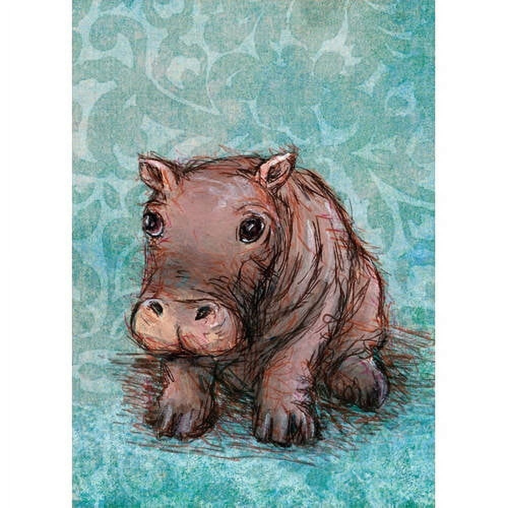 Oopsy Daisys Little Hippo Baby Board Book