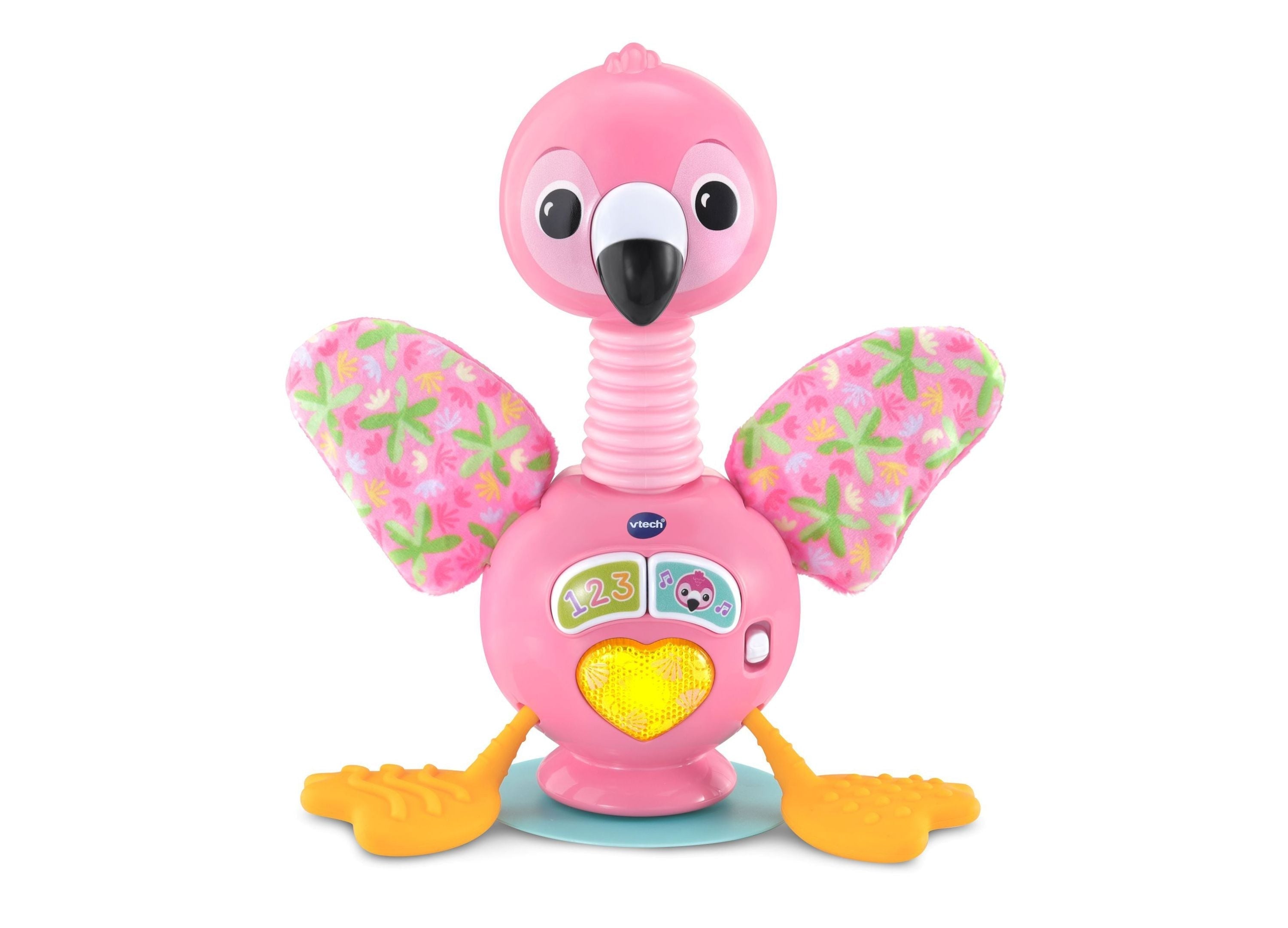 VTech Baby Bounce & Bobble Flamingo With Suction Base