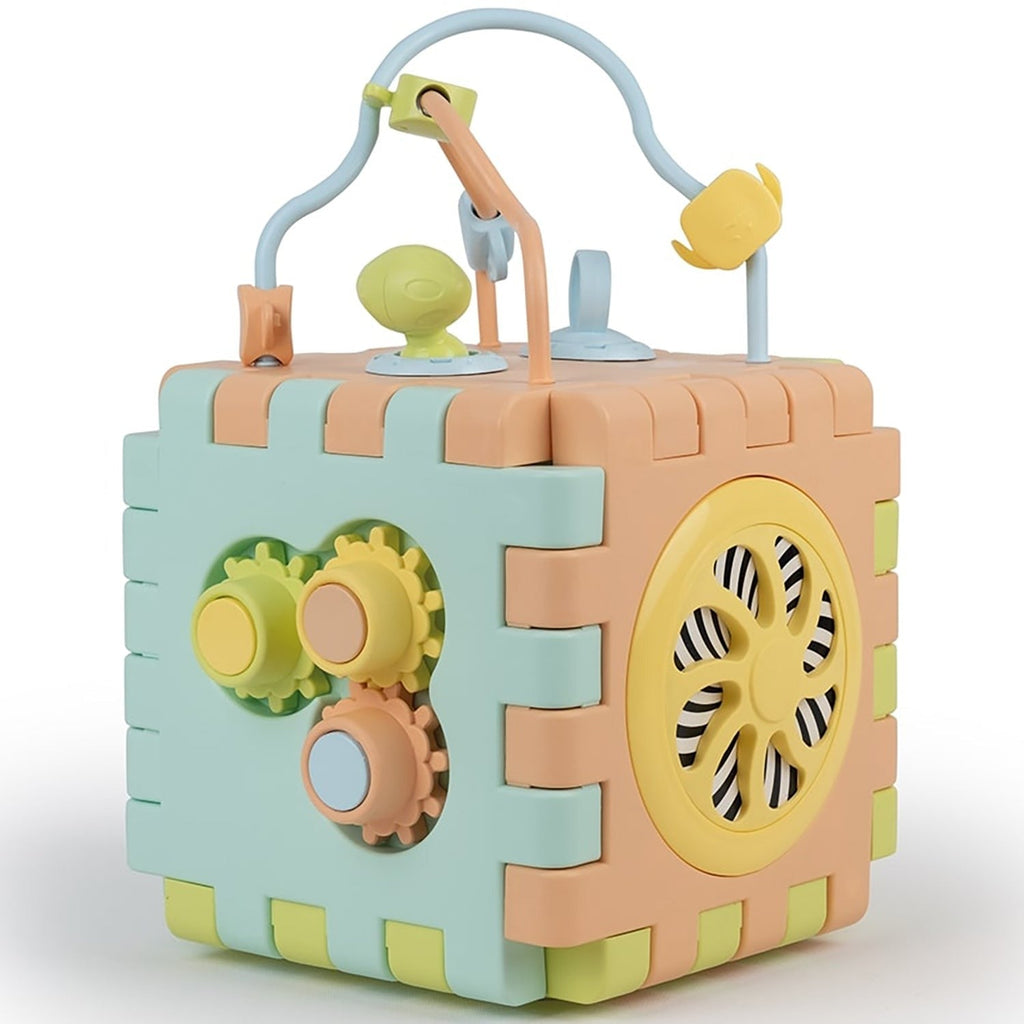 Dolu Dynamic Play Cube - Educational Toy for Toddlers 12mo+