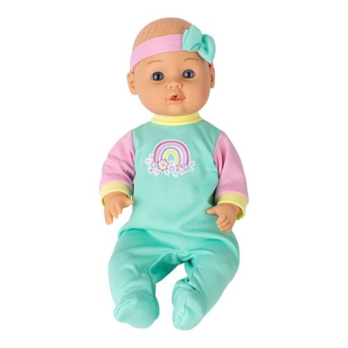 Gi-Go Toys 16 Inch Baby Doll with Plush Bear and Carrier Seat