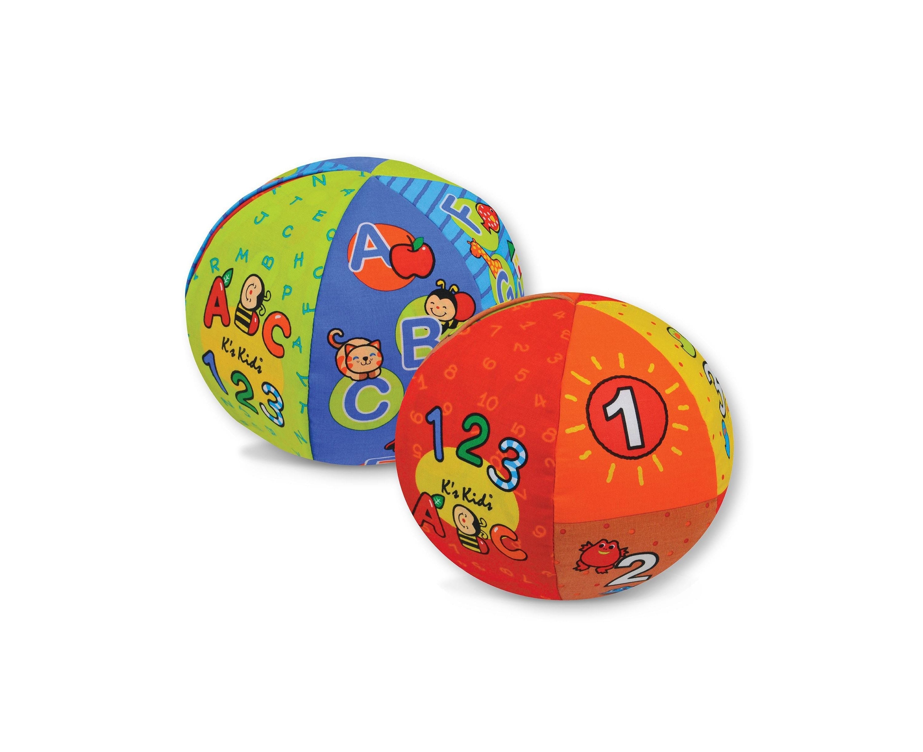 Melissa & Doug K's Kids 2-in-1 Talking Ball - ABCs and Numbers Learning Toy