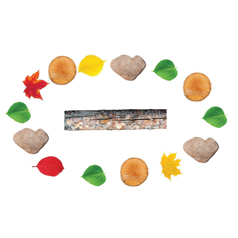 The Freckled Frog Nature's Footsteps - 15 Piece Nature-Inspired Play Mats