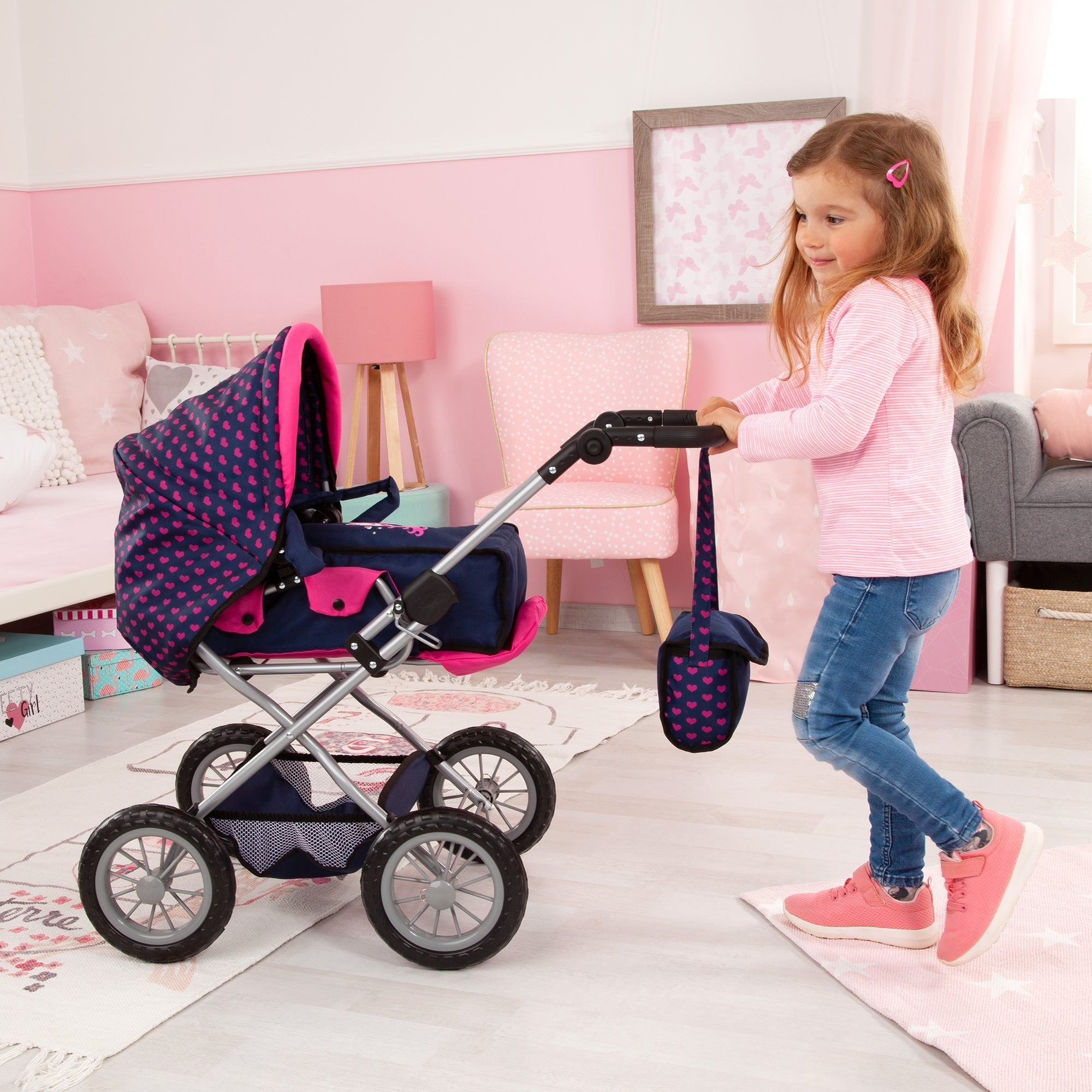 Bayer Design Doll Combi Grande Mega Set with Play Pen for 18" Dolls, Suitable for Ages 3+